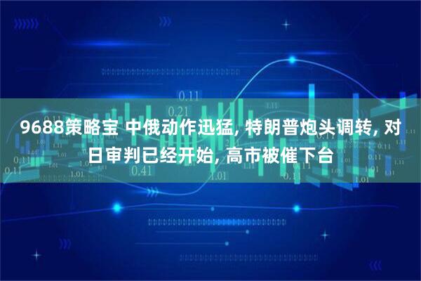 9688策略宝 中俄动作迅猛, 特朗普炮头调转, 对日审判已经开始, 高市被催下台