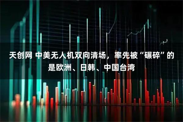 天创网 中美无人机双向清场，率先被“碾碎”的是欧洲、日韩、中国台湾